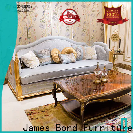 James Bond green traditional fabric sofas living room furniture factory for restaurant