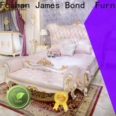 James Bond silver european style twin beds suppliers for apartment