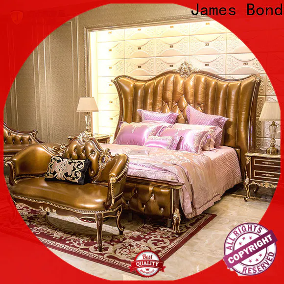 James Bond High-quality traditional king bed suppliers for hotel