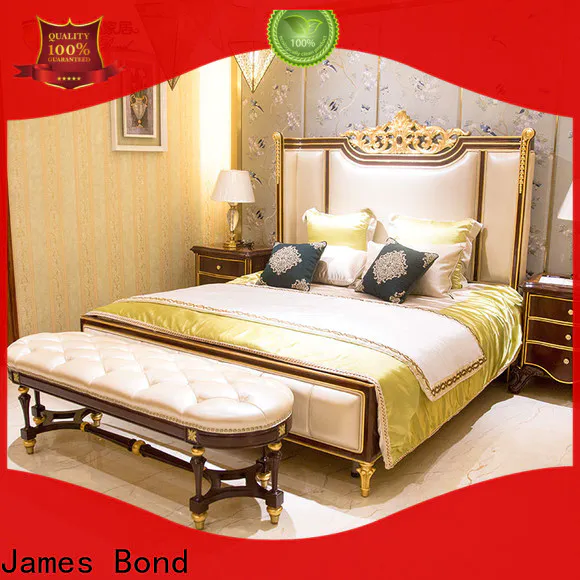 James Bond Custom classic style bedroom furniture suppliers for villa