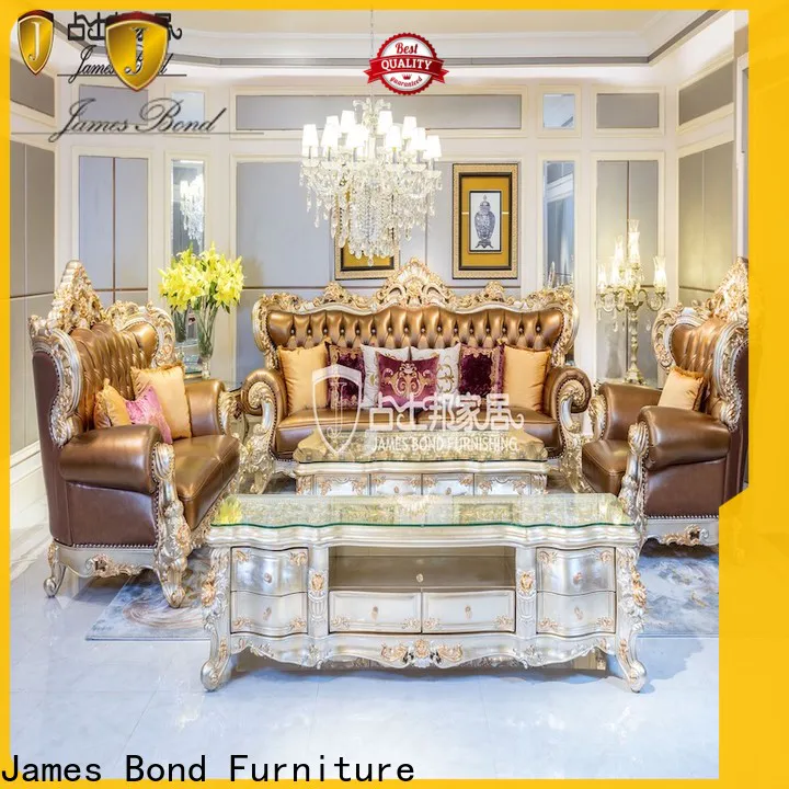 James Bond Custom genuine leather sofa for business for restaurant