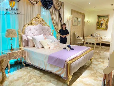 James Bond Furniture New Luxury Palace-Style Classic Bed JBF-JP800
