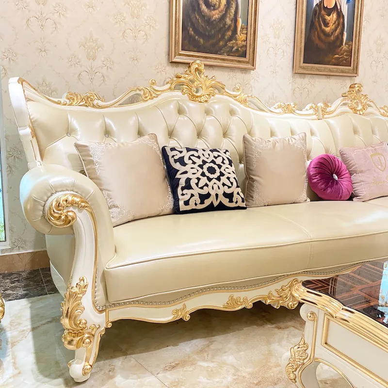 James Bond Furniture Luxury Classic Corner Sofa JBF-A2823