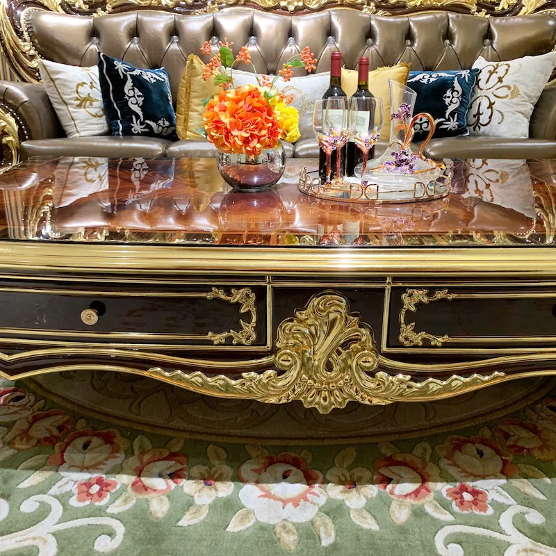 Classic Furniture Brands James Bond Furniture JP602 Luxury Coffee Table