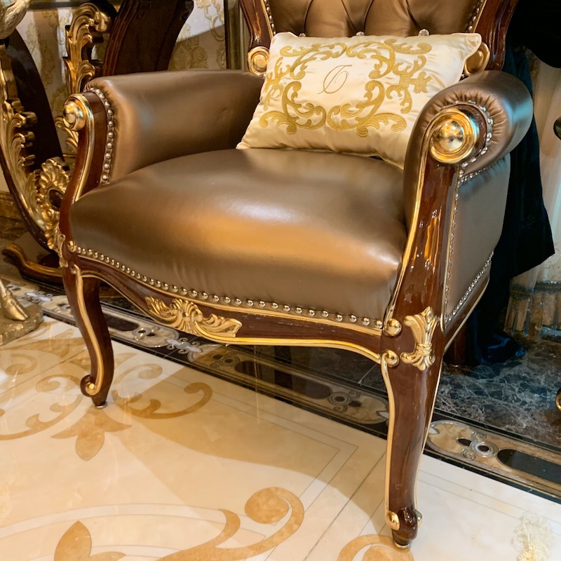 Classic Home Furniture James Bond Furniture Elegant  Armchair
