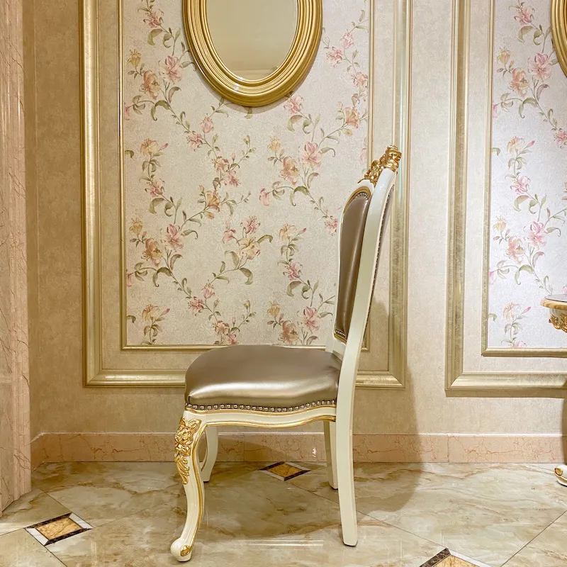 Italian Furniture Luxury Classic Dining Chair James Bond Furniture