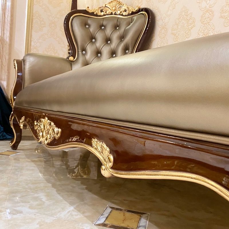 Luxury wood furniture James Bond Furniture Classic chaise longue E196