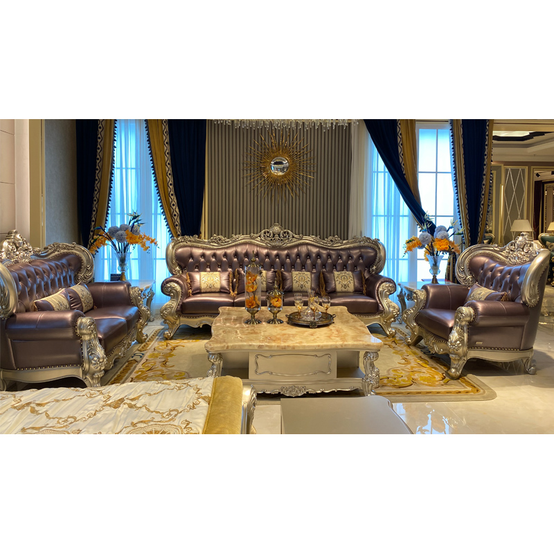 Italian living room elegant classic sofa DS055