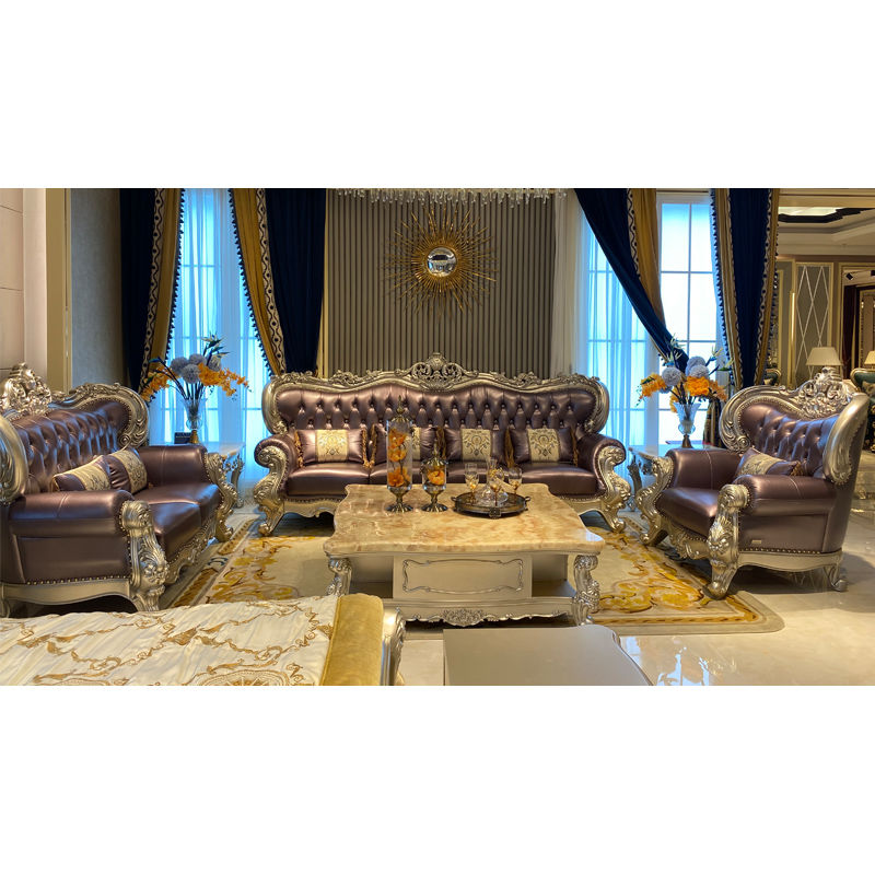 Italian living room elegant classic sofa DS055