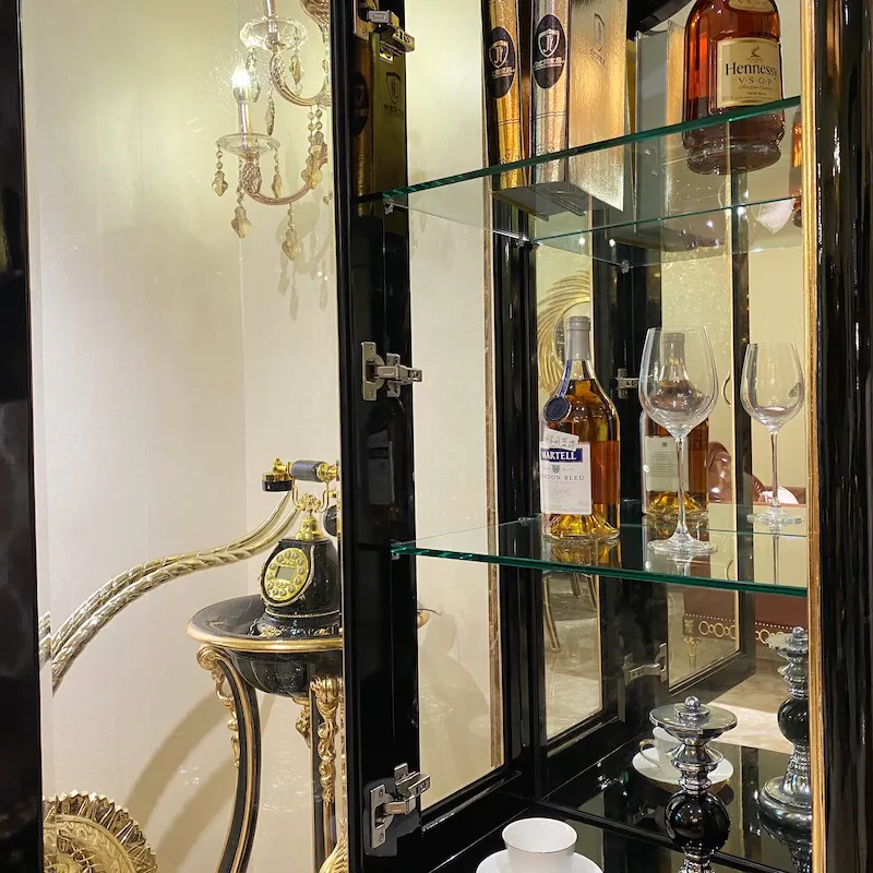 Handmade Classic Luxury Wine Cabinet JF05 - James Bond Furniture
