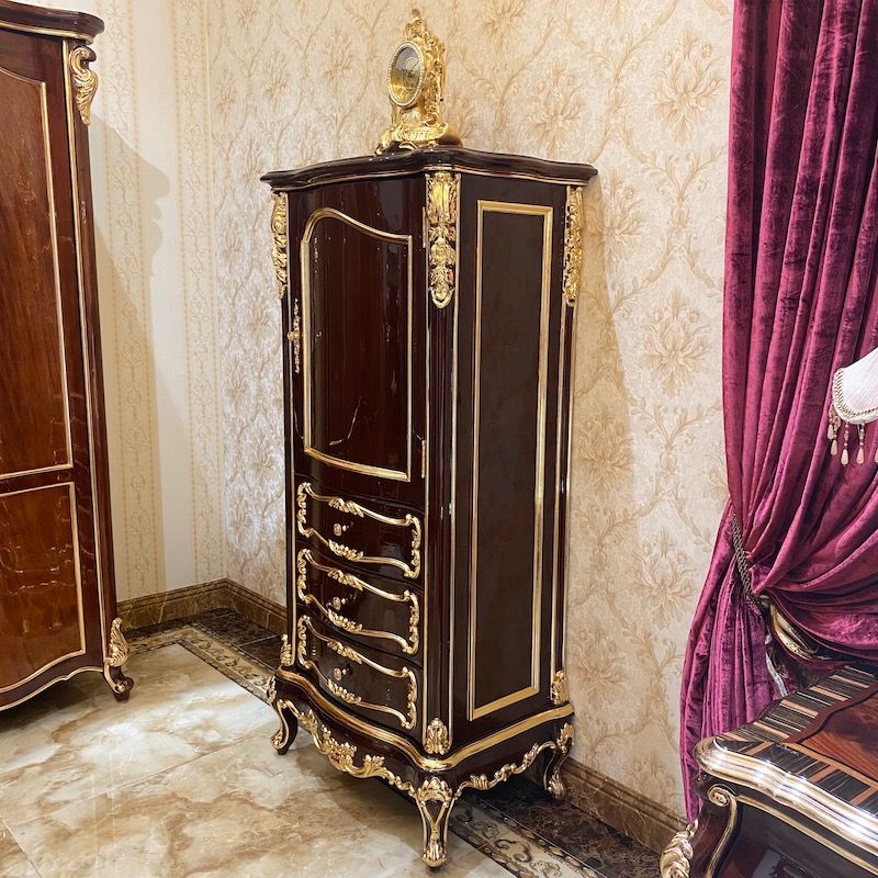 Custom Classic Italian Luxury Wine Cabinet Manufacturer - James Bond Furniture