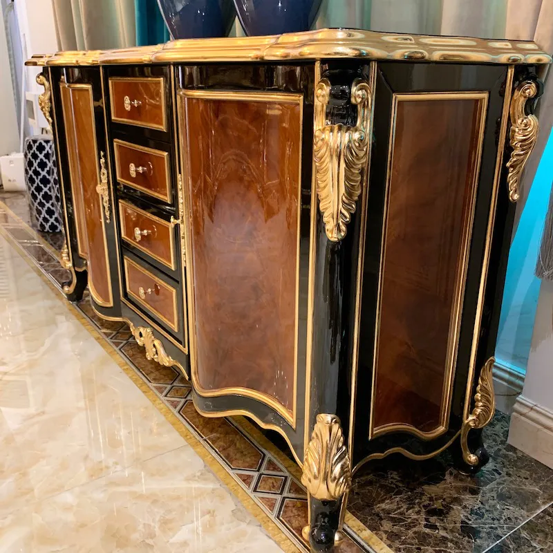 Classic Italian Sideboard Storage Cabinet JF509 James Bond Furniture