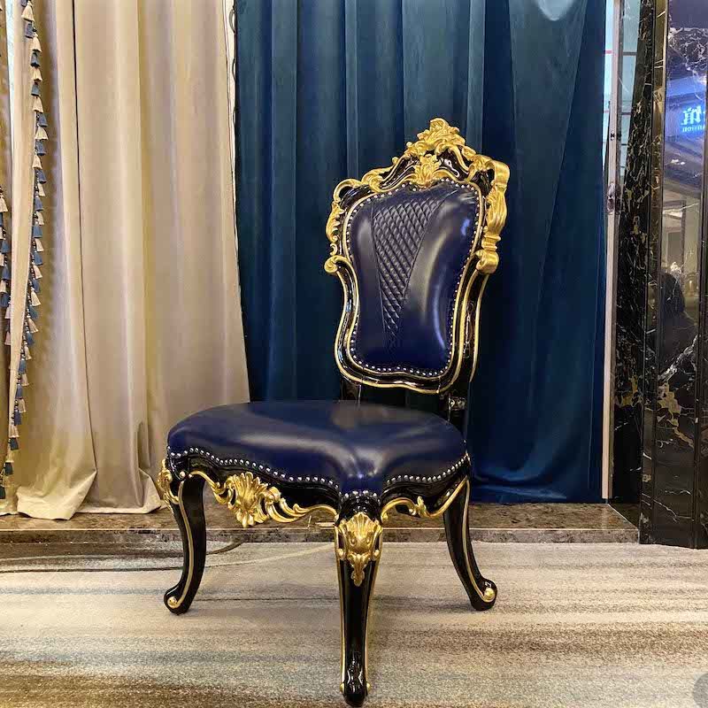 Luxury Italian furniture classic chair C-205b