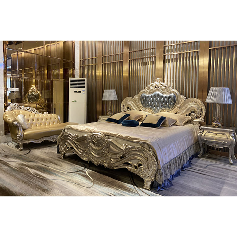 Classic bedroom James Bond Furniture luxurious bed