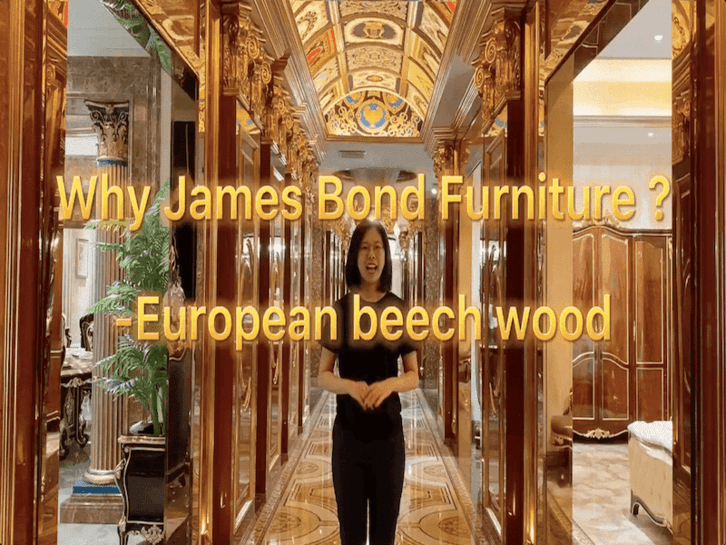 Why James Bond furniture? About European beech wood