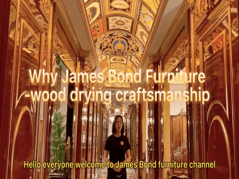 Why James Bond furniture? About wood drying craftsmanship