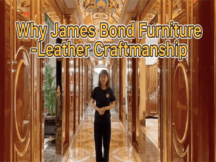 Why James Bond furniture? About leather craftsmanship