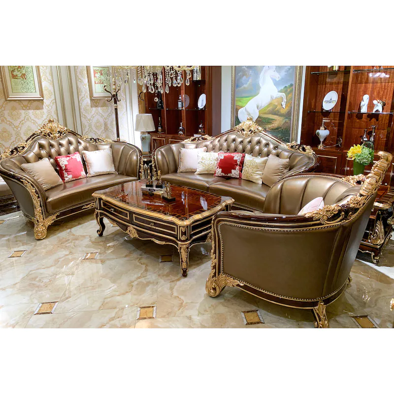 Classic Furniture Design Luxury Sofa Set A2829