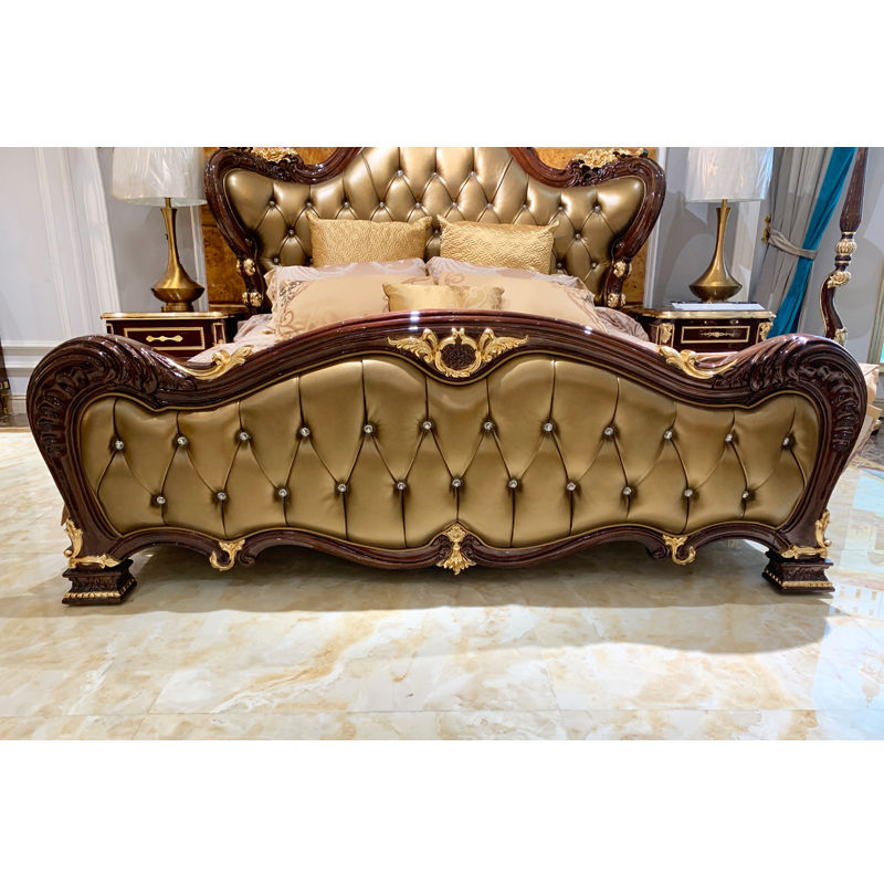 James Bond Furniture Luxury Classic Bed  JBF-JP622