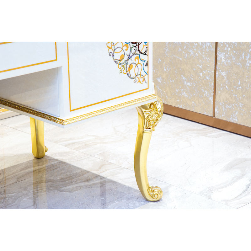 High-End Italian Furniture Rare Shell Desk Set