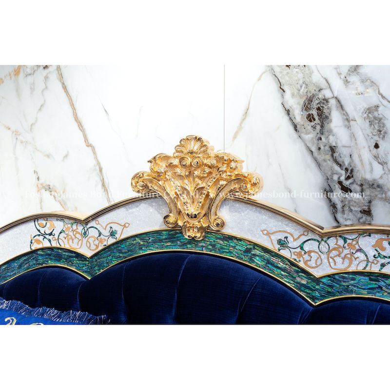 Precious Seashells Inlaid With High-End Classic Sofa Set