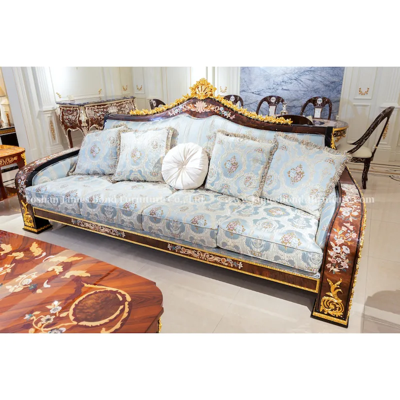 Luxury Italian Furniture Classic Luxury Sofa Set JBF-E-9