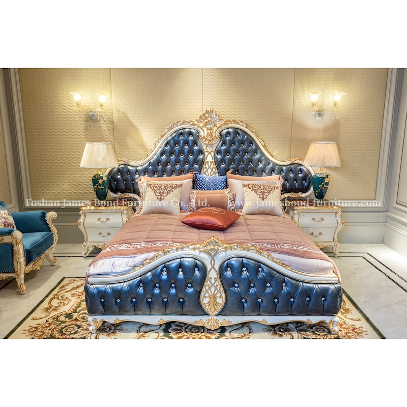 Best Classic Rococo Bed Set Factory Price-James Bond Furniture