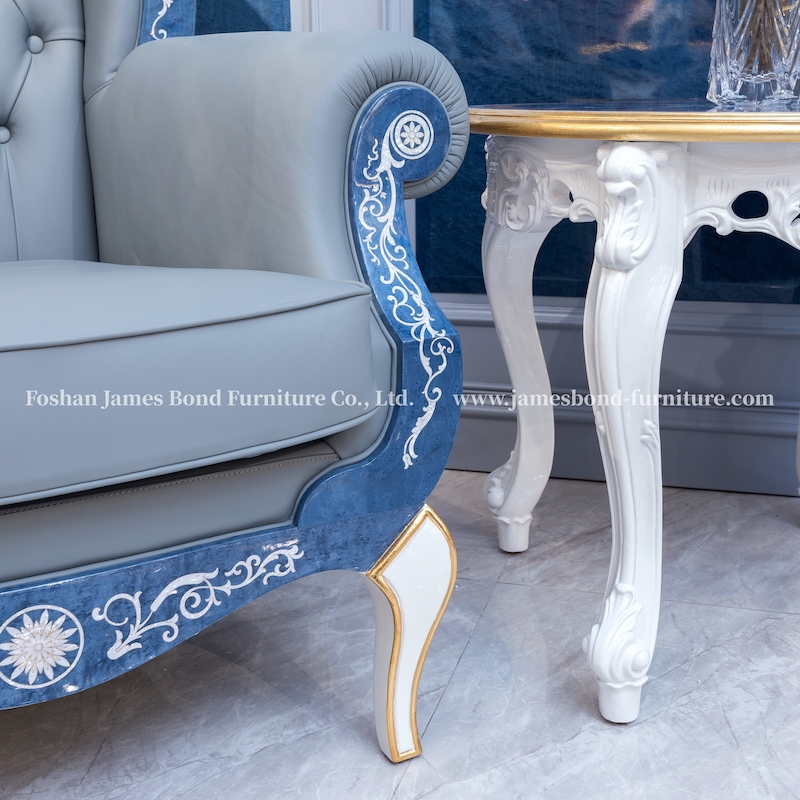 Luxury Furniture Classic Armchair-James Bond Furniture
