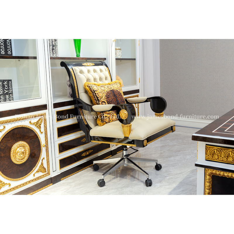 Classic Luxury Bedroom Design-Gold Deluxe Desk Set