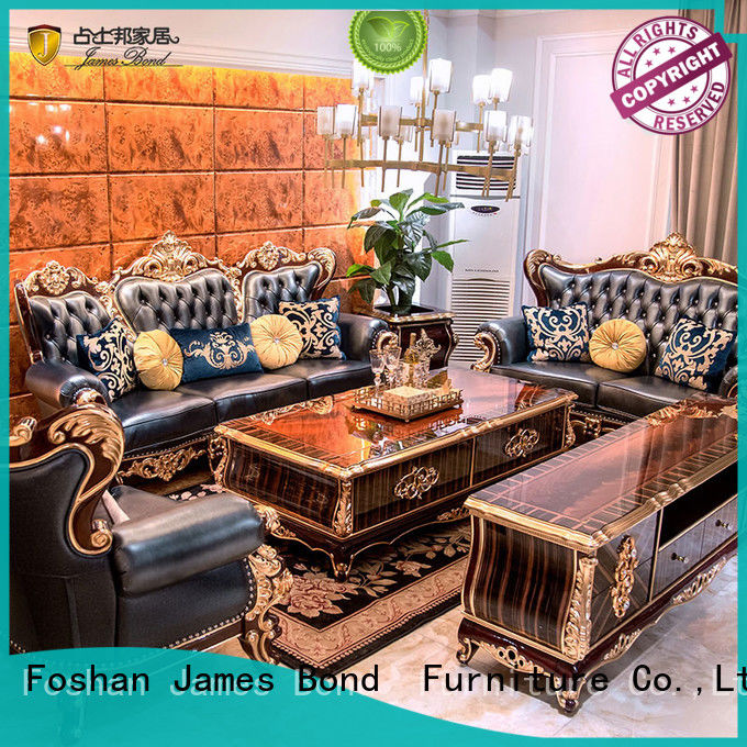 James Bond luxury traditional sofa set factory direct supply for church