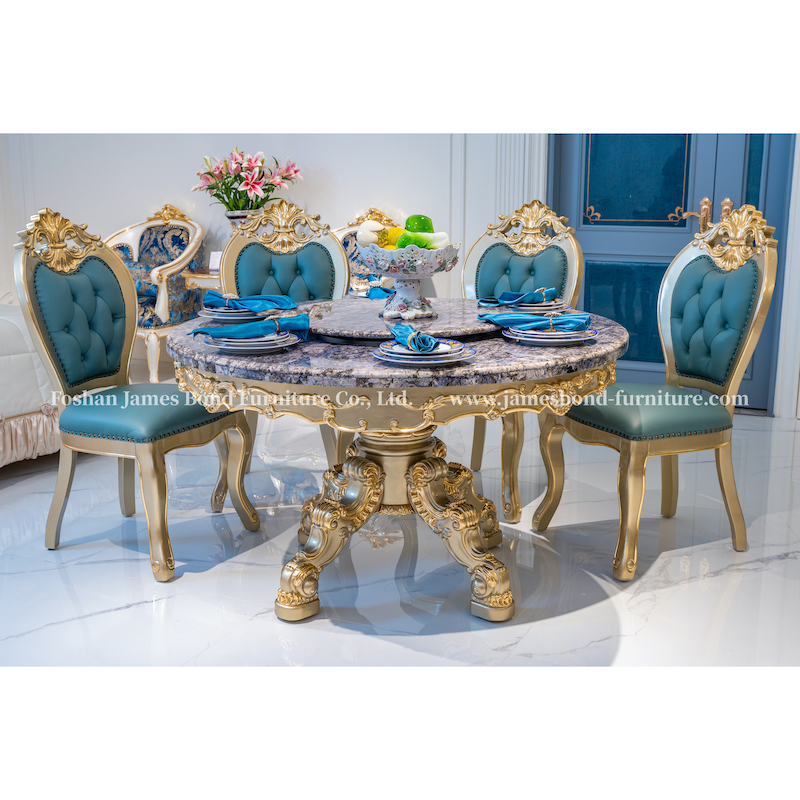 Classic Dining Room Furniture-Luxury Classic Dining Table Set