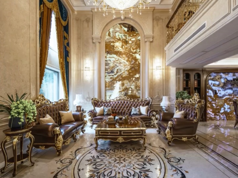 Shanghai Customer Luxury Villa-James Bond Furniture