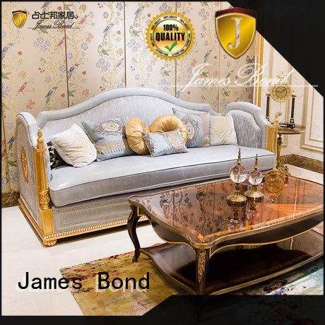 James Bond professional traditional sofa set designs for hotel