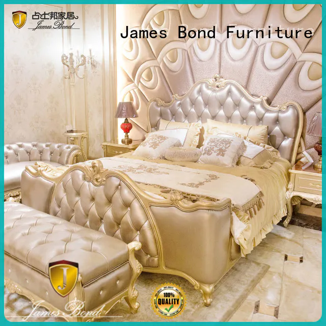 James Bond luxury bedroom furniture sets manufacturer for hotel