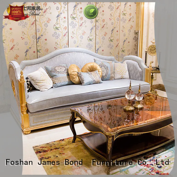 James Bond solid wood classic style sofa factory direct supply for church