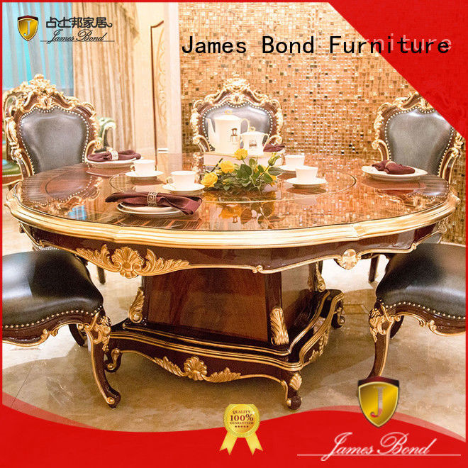 James Bond exquisite traditional dining table wholesale for villa