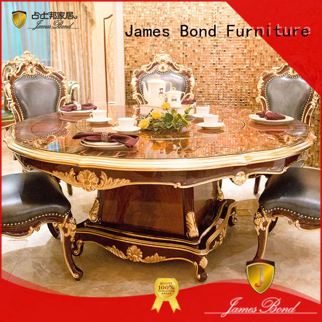 James Bond exquisite traditional dining table wholesale for villa