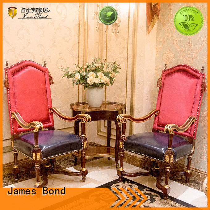 James Bond leather classic leather chair designs series for restaurant