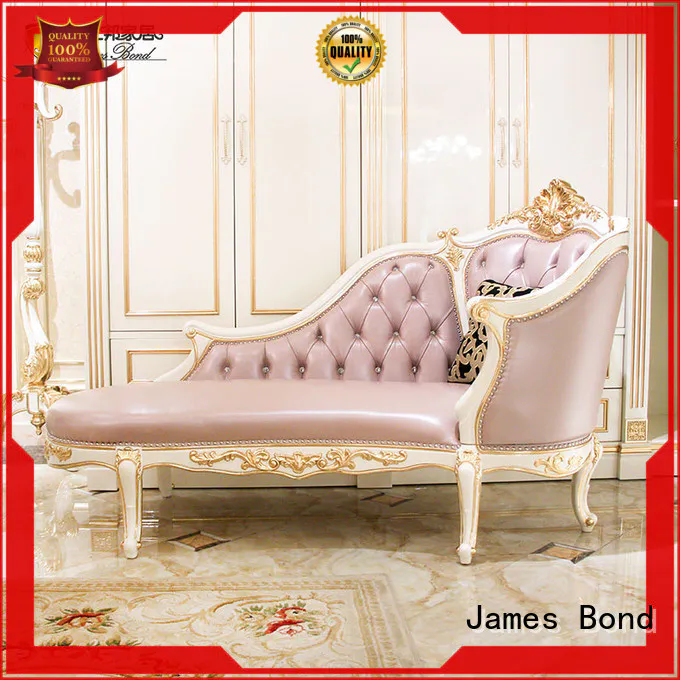 James Bond leather oversized chaise lounge chair supply for business