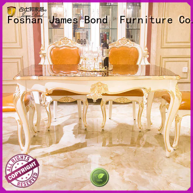 James Bond classic dining table designs wholesale for restaurant