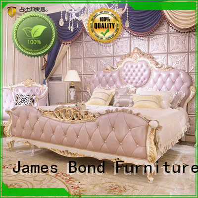 James Bond traditional bedroom furniture wholesale for villa