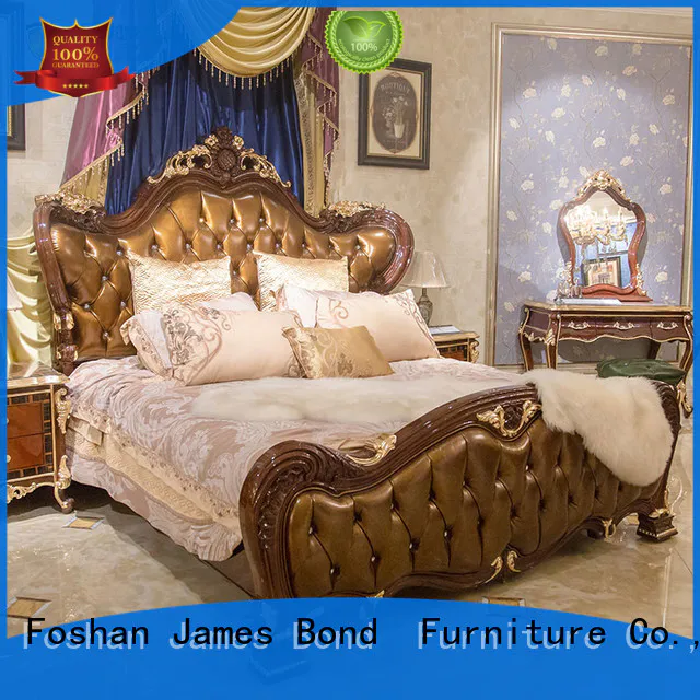 James Bond traditional bedroom furniture manufacturer for villa