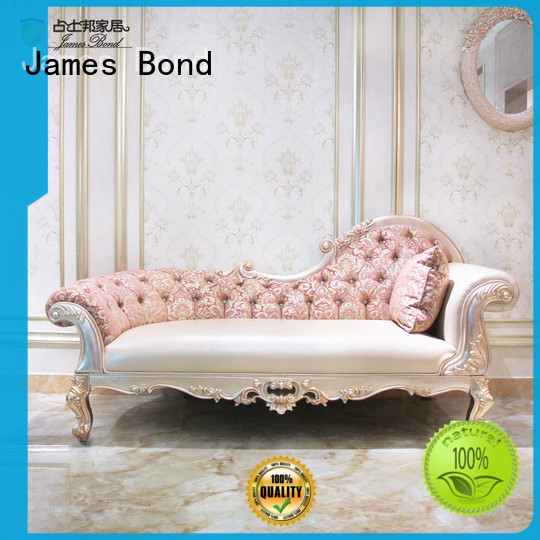 James Bond custom chaise lounge sofa bed details for school