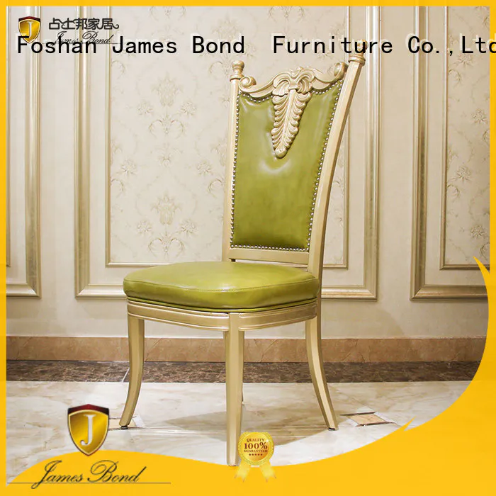 James Bond solid wood classic dining chair factory direct supply for hotel