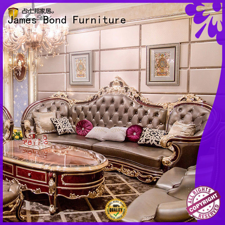 James Bond traditional sofa styles series for guest room