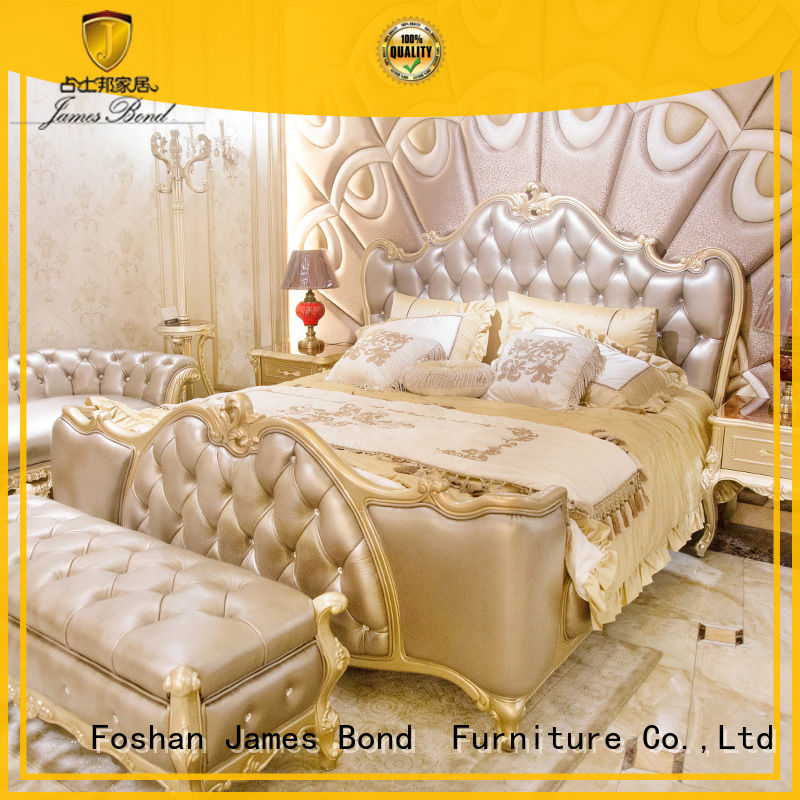 comfortable french classic bedroom furniture supplier for hotel James Bond