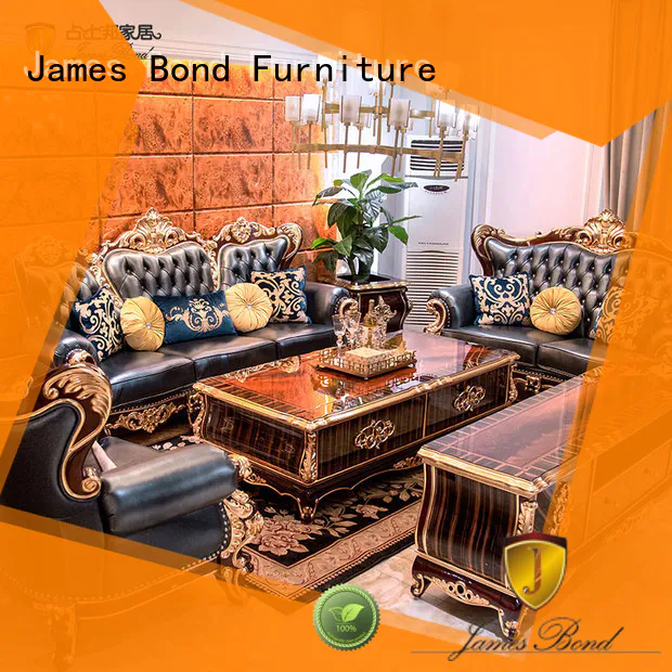 James Bond classic leather furniture directly sale for restaurant