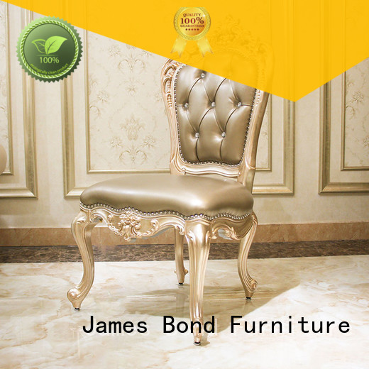 James Bond luxury classic dining room chairs from China for hotel