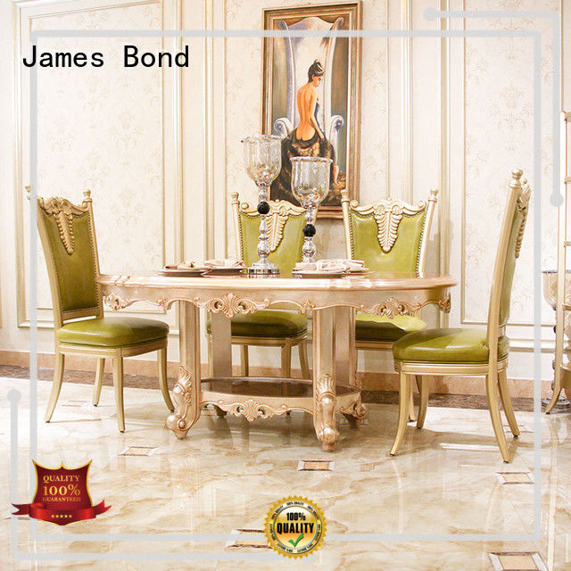 James Bond exquisite classic dining table factory direct supply for villa