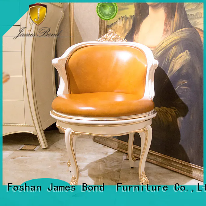 James Bond gorgeous Classical leisure chair leather for restaurant